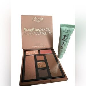 Ciate London Brazilian Glow Eye and Face Palette med/dark palette + Primer New